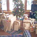 USA ID WildernessRanch 1998DEC25 002  After the Fitzgerald's and the "brown paper" Santa had called. : 1998, Americas, Christmas, Date, December, Events, Idaho, Month, North America, Places, USA, Widerness Ranch, Year